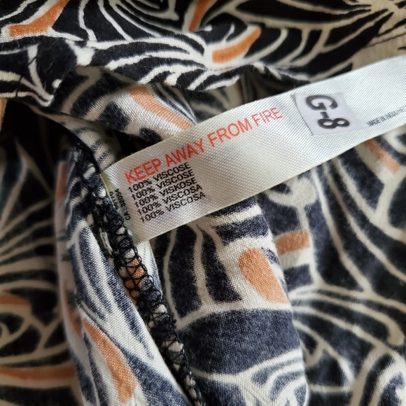 Anthropologie Mixed Print Pajama Lounge Top Size Small NWT - Picture 11 of 14